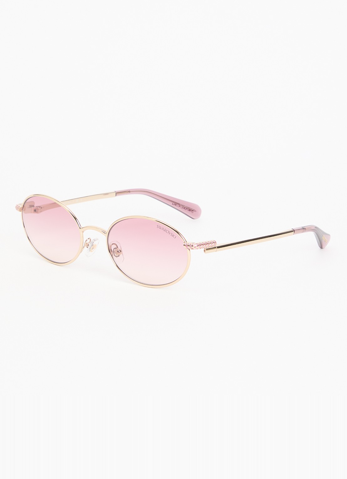 Swarovski Retro zonnebril SK7033 - voorkant goud