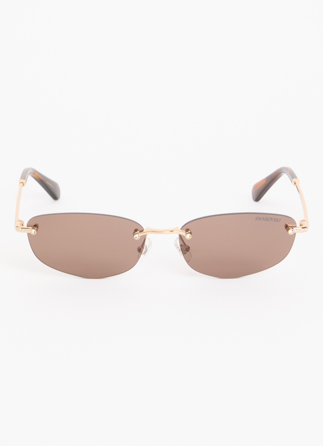 Swarovski Retro zonnebril SK7045D - detail goud