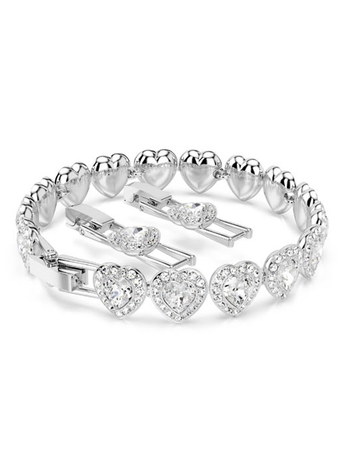Swarovski SS25 Capsule armband M - detail 4 zilver
