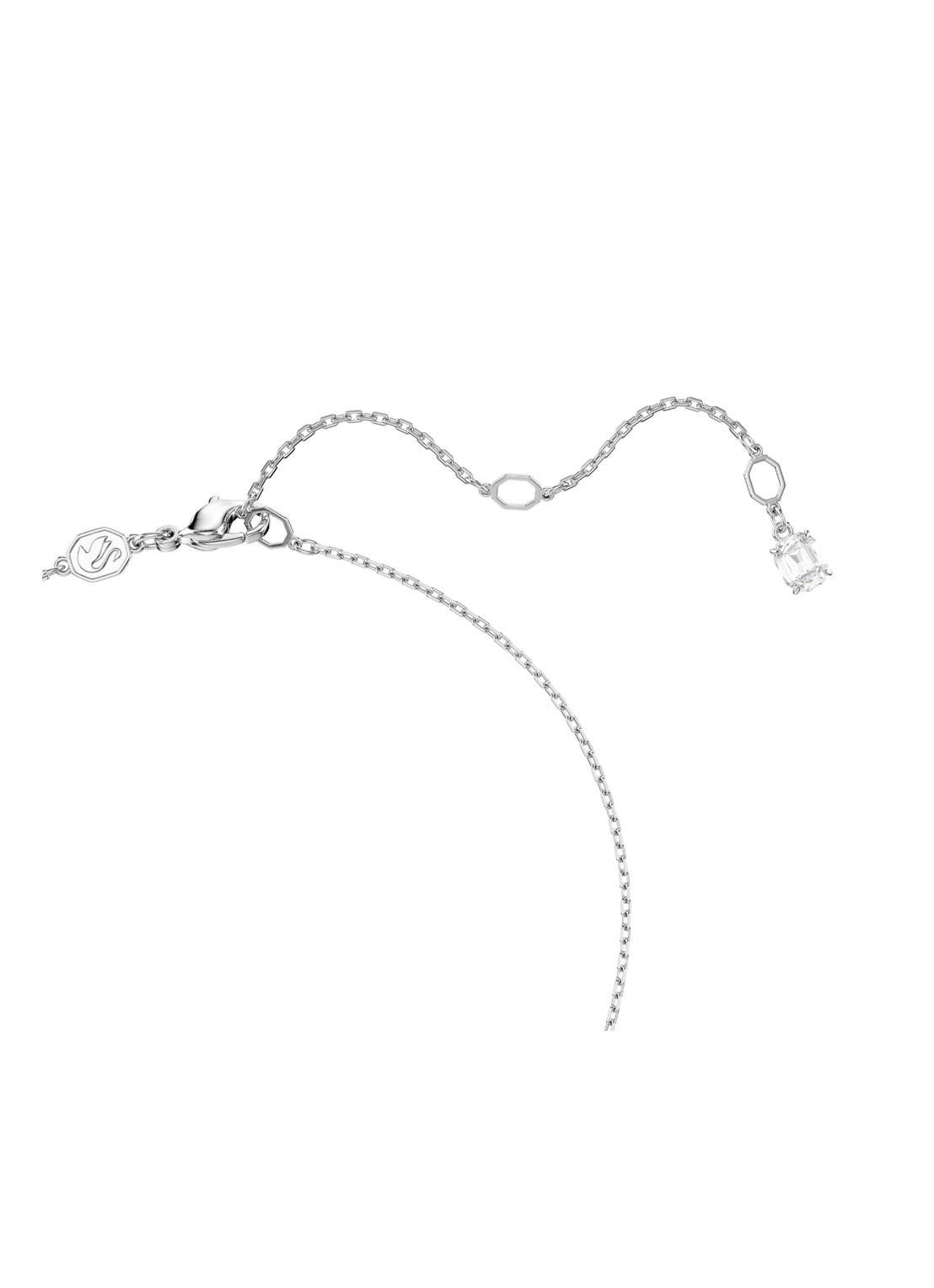 Swarovski SS25 Capsule ketting met kristal  - detail 3 zilver
