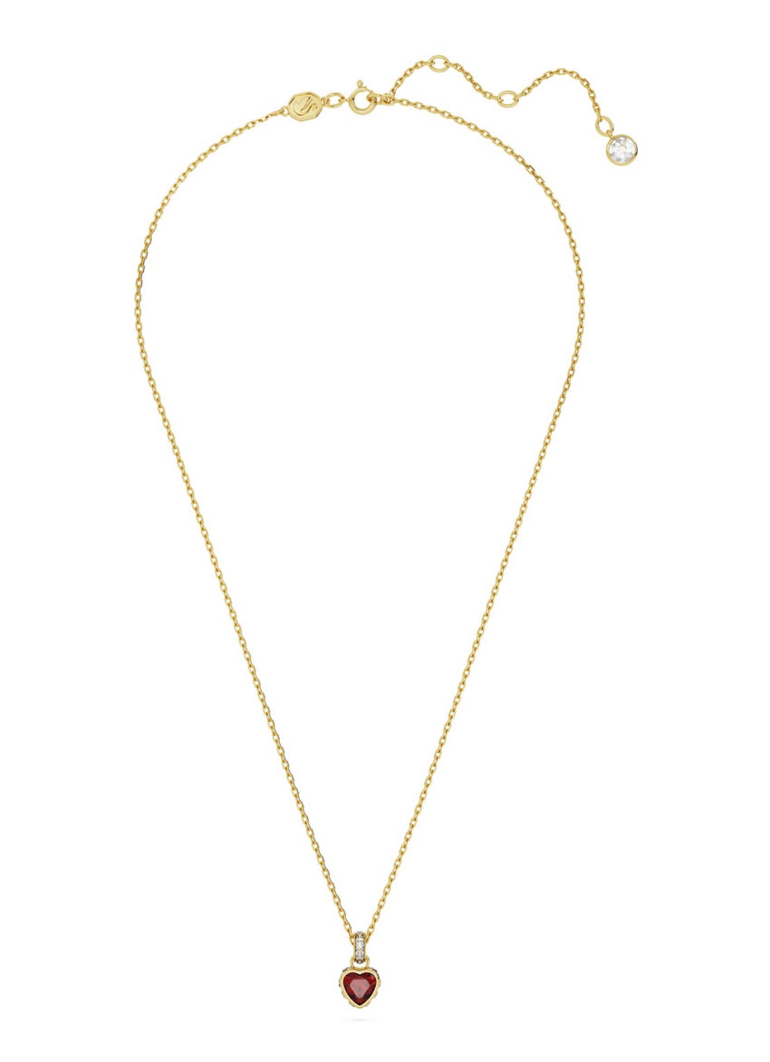 Swarovski Stilla ketting verguld - detail 3 goud