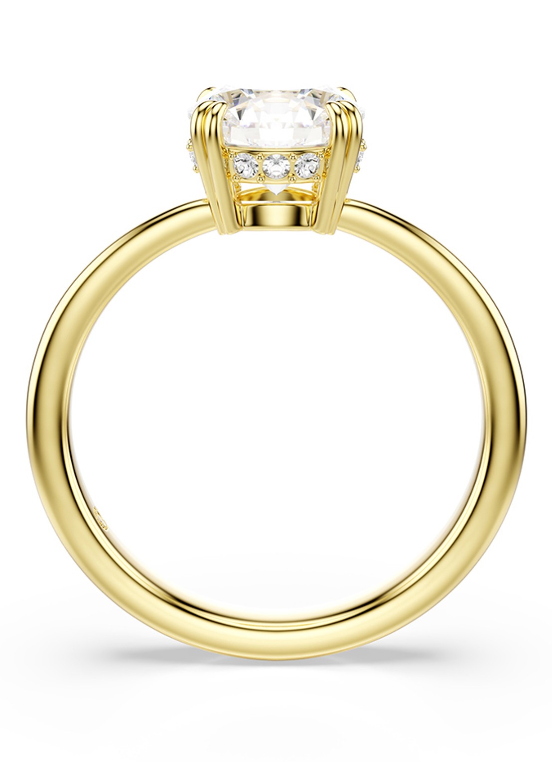Swarovski Stilla ring met zirkonia 60 - detail 2 goud