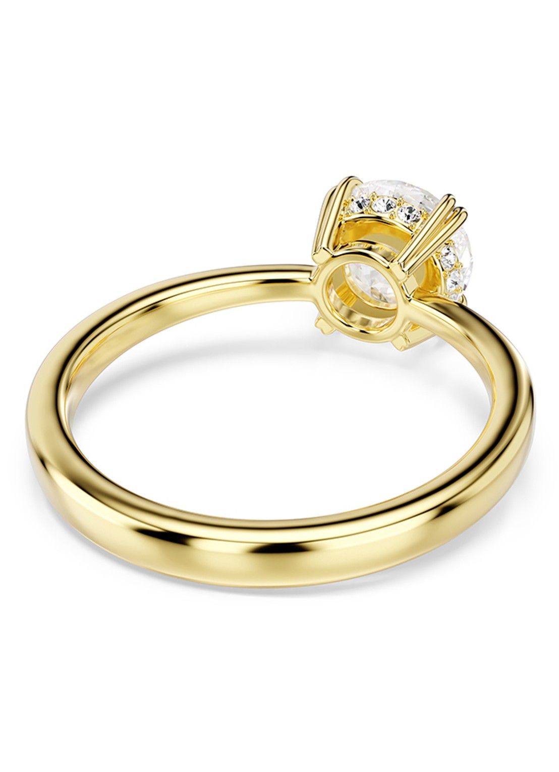 Swarovski Stilla ring met zirkonia 60 - detail 3 goud