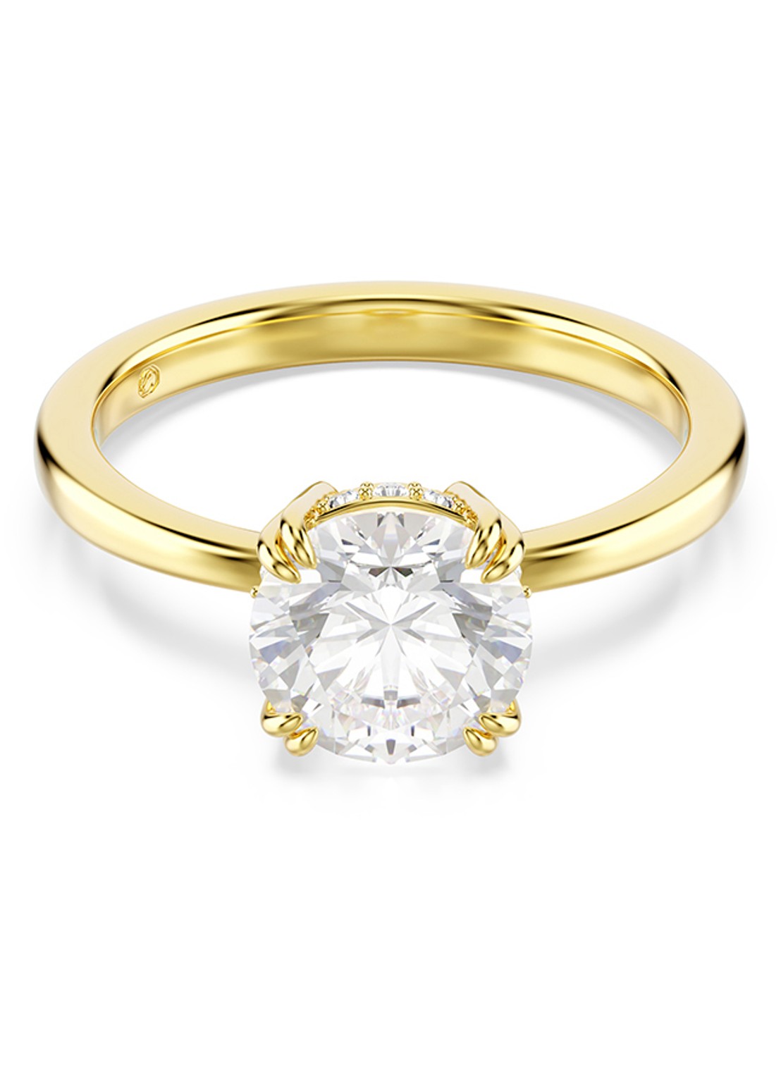Swarovski Stilla ring met zirkonia 60 - voorkant 4 goud