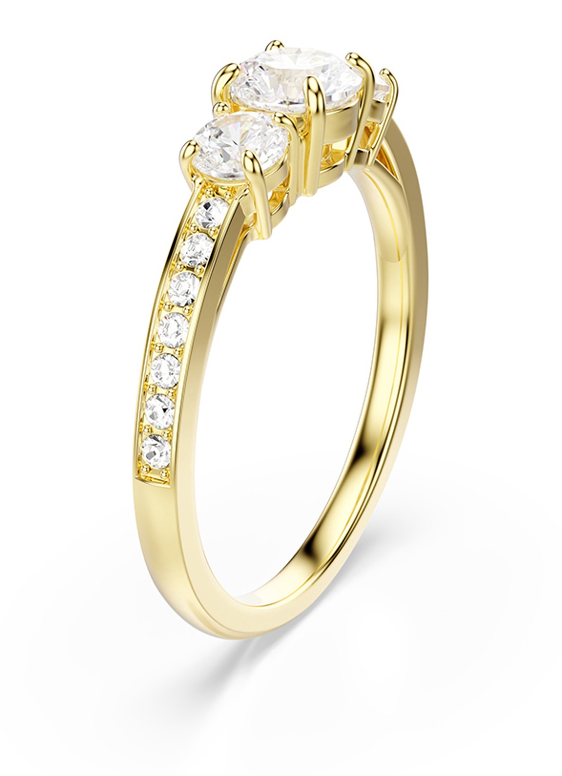 Swarovski Stilla ring verguld 55 - detail goud