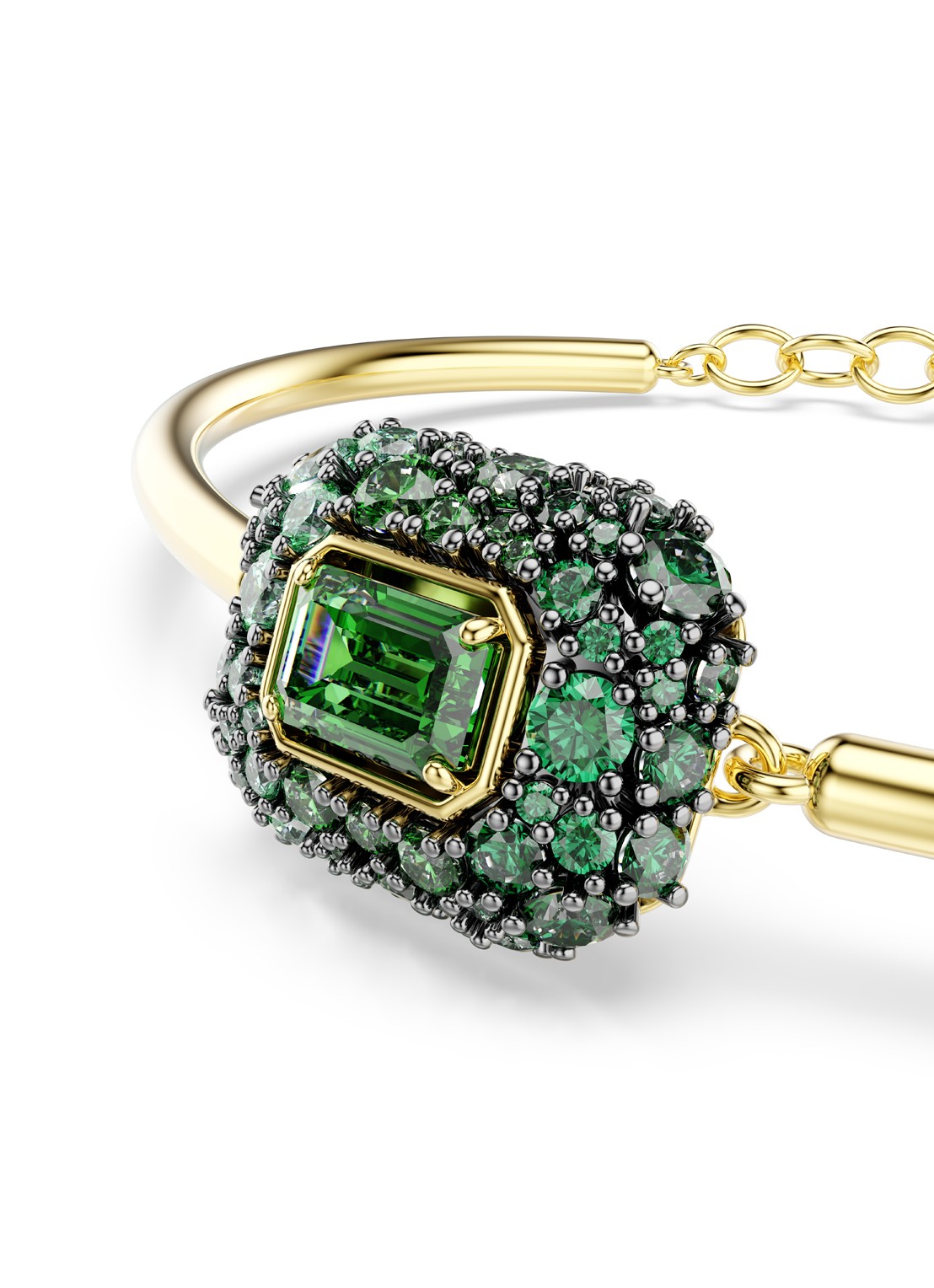 Swarovski Sublima armband verguld - detail 2 goud