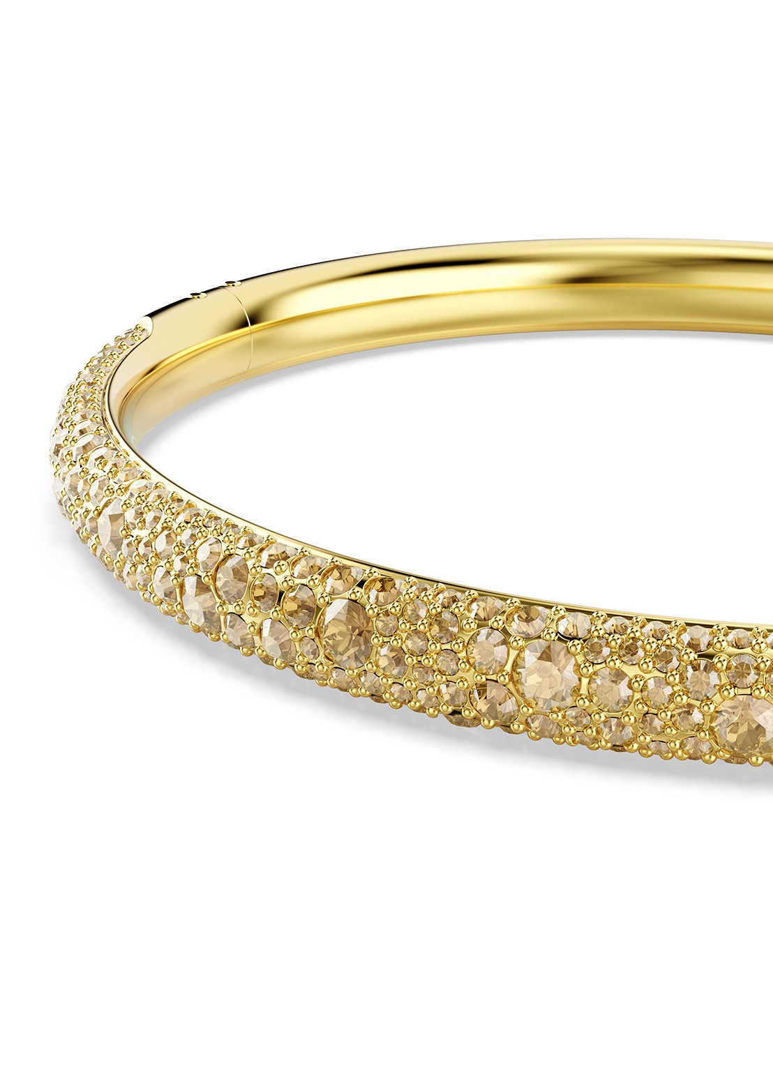 Swarovski Sublima bangle met kristal L - detail 4 goud