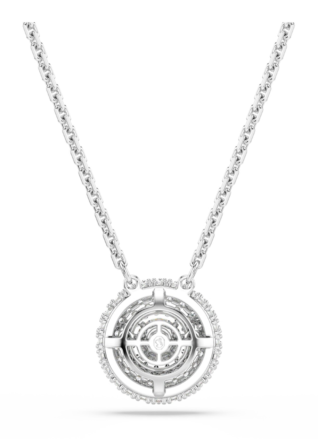 Swarovski Sublima ketting met kristal - detail 5 zilver