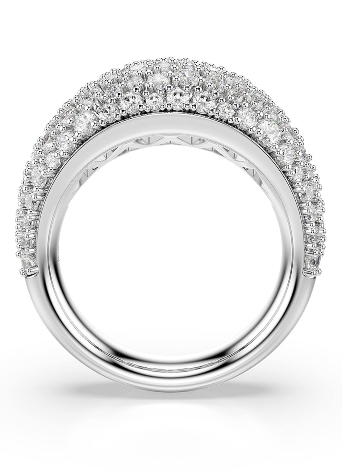 Swarovski Sublima ring met zirkonia 55 - detail 4 zilver