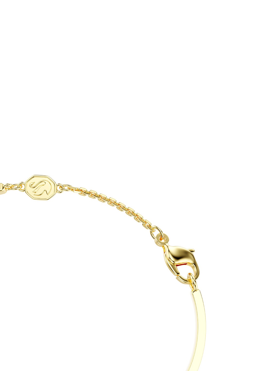 Swarovski Symbolica armband met kristal M - detail 2 goud