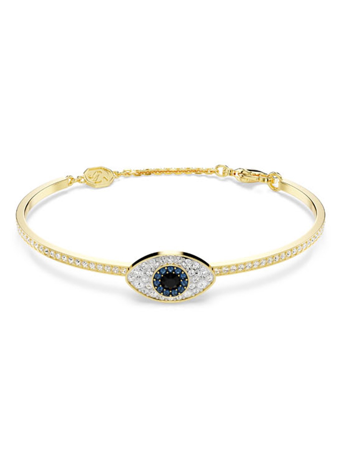 Swarovski Symbolica bangle - voorkant goud
