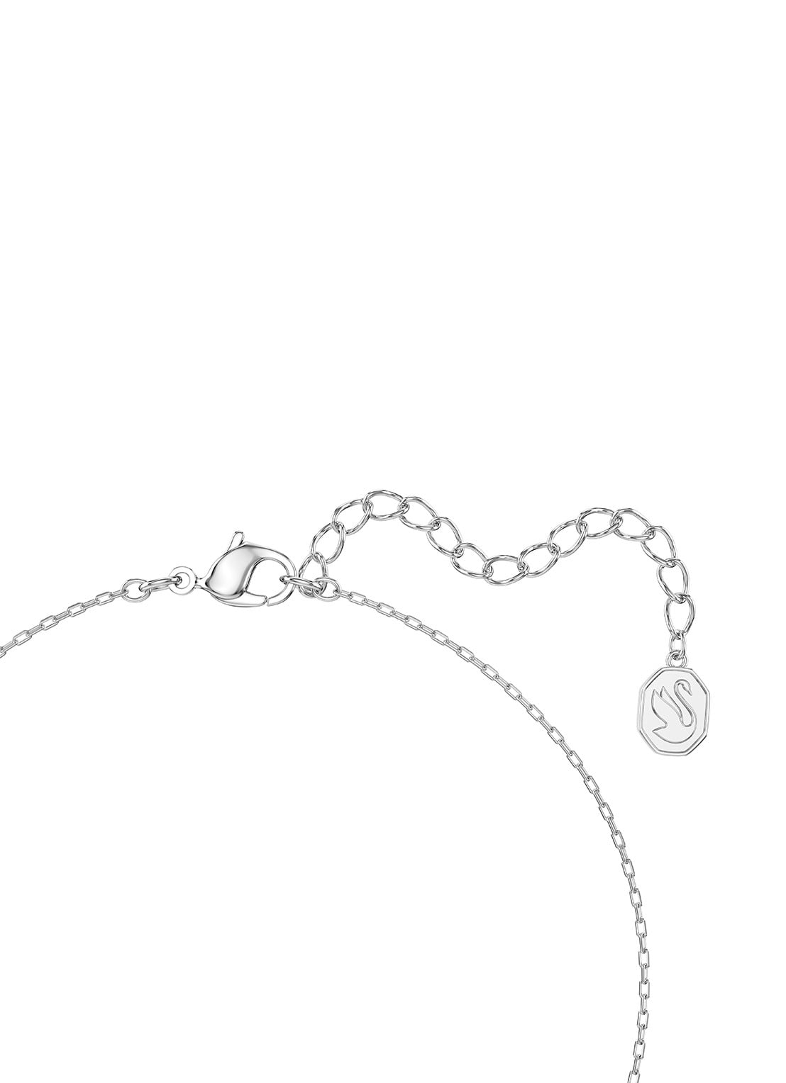 Swarovski Symbolica ketting met zirkonia - detail 4 zilver