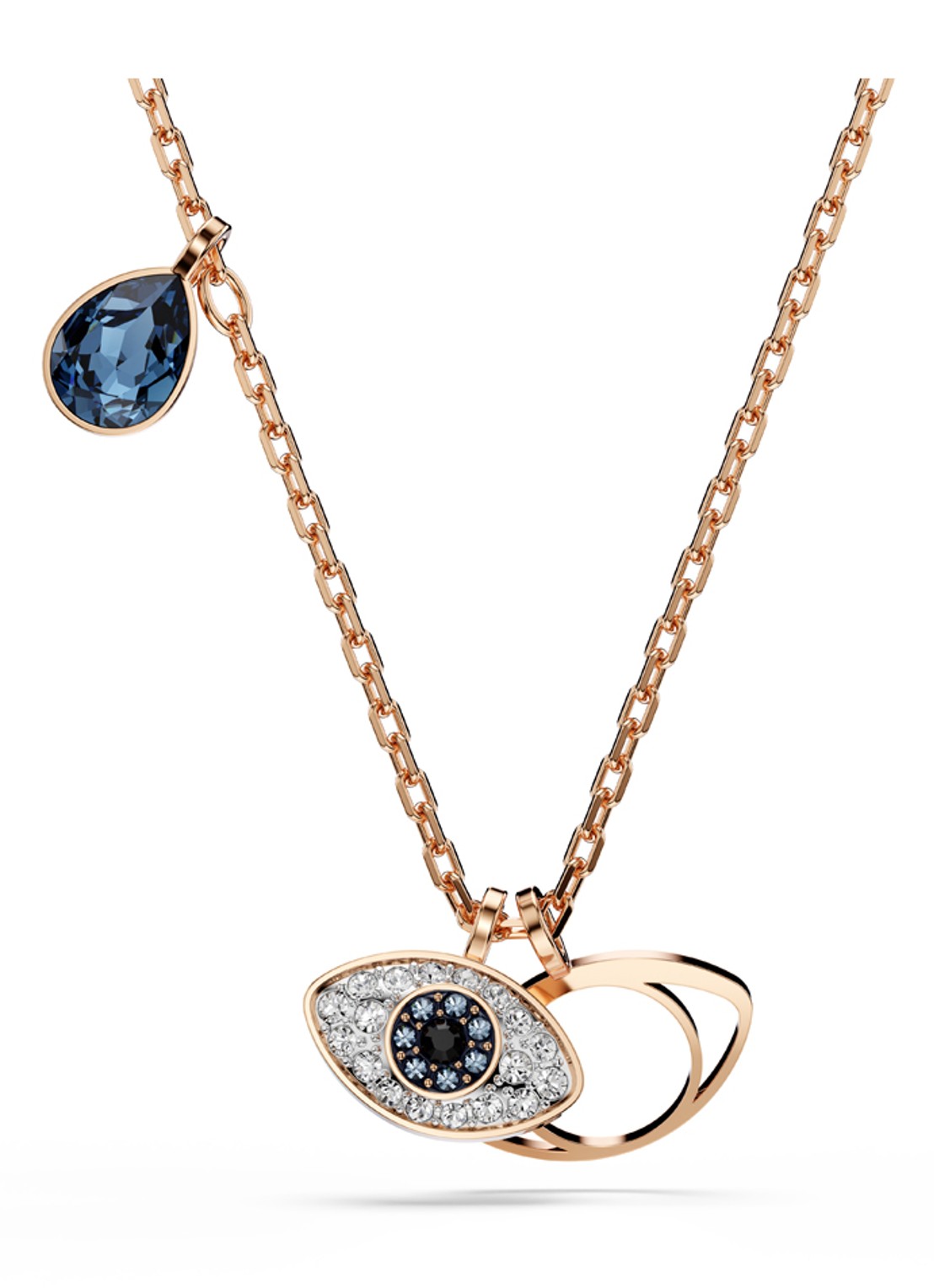 Swarovski Symbolica PEND MUL/ROS - voorkant 6 roségoud