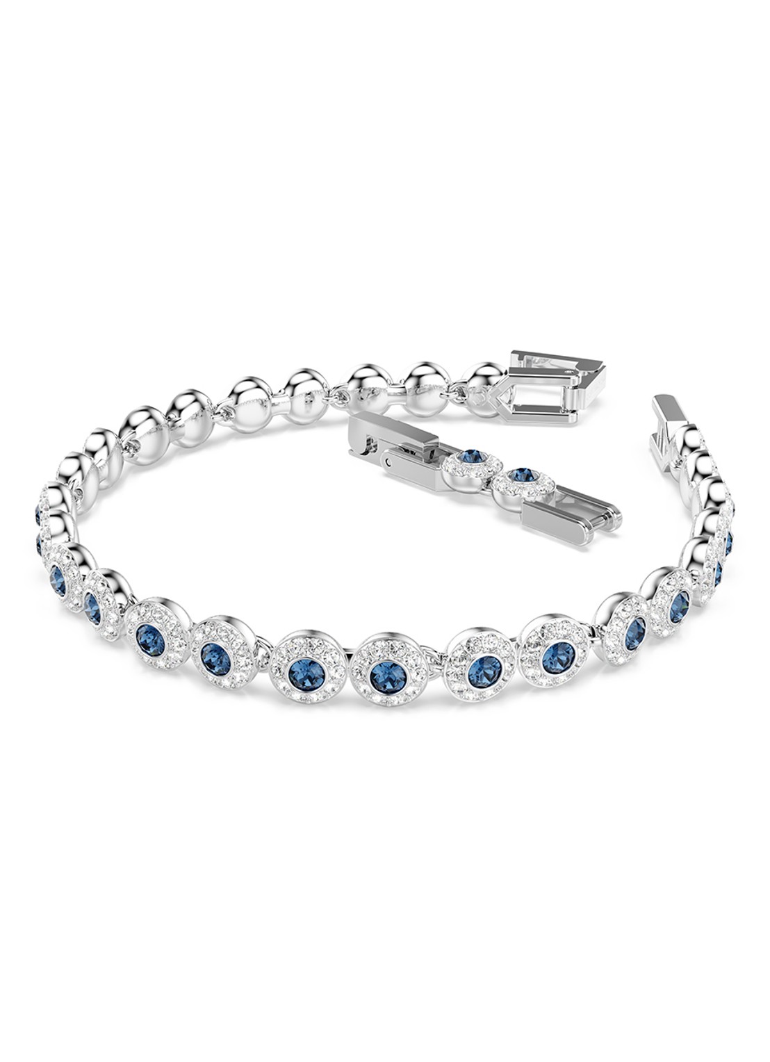 Swarovski Una armband met kristal S - detail 3 blauw