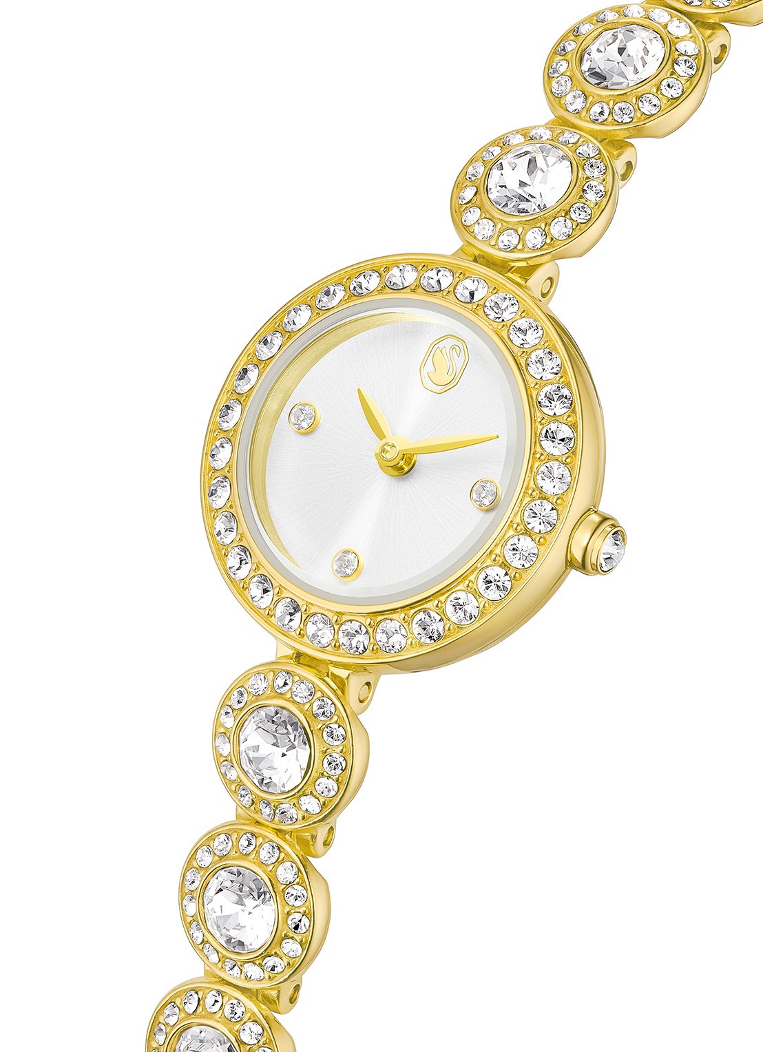 Swarovski Una horloge 5750500 - detail 4 goud