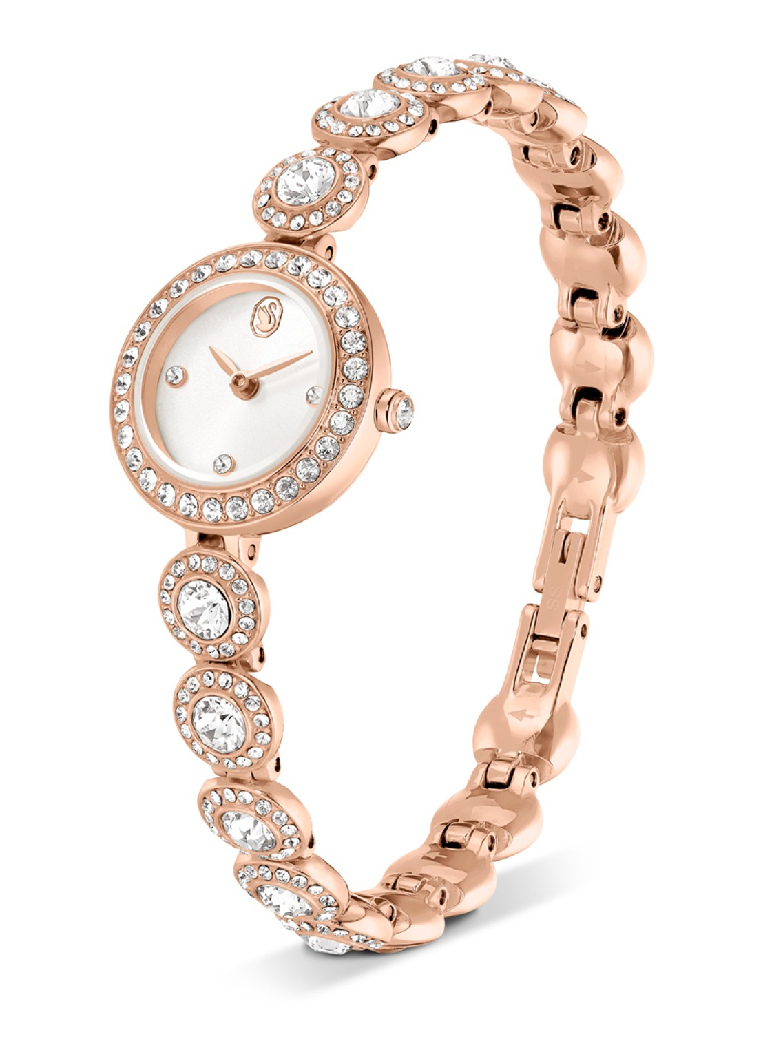 Swarovski Una horloge 5753309  - detail 2 roségoud