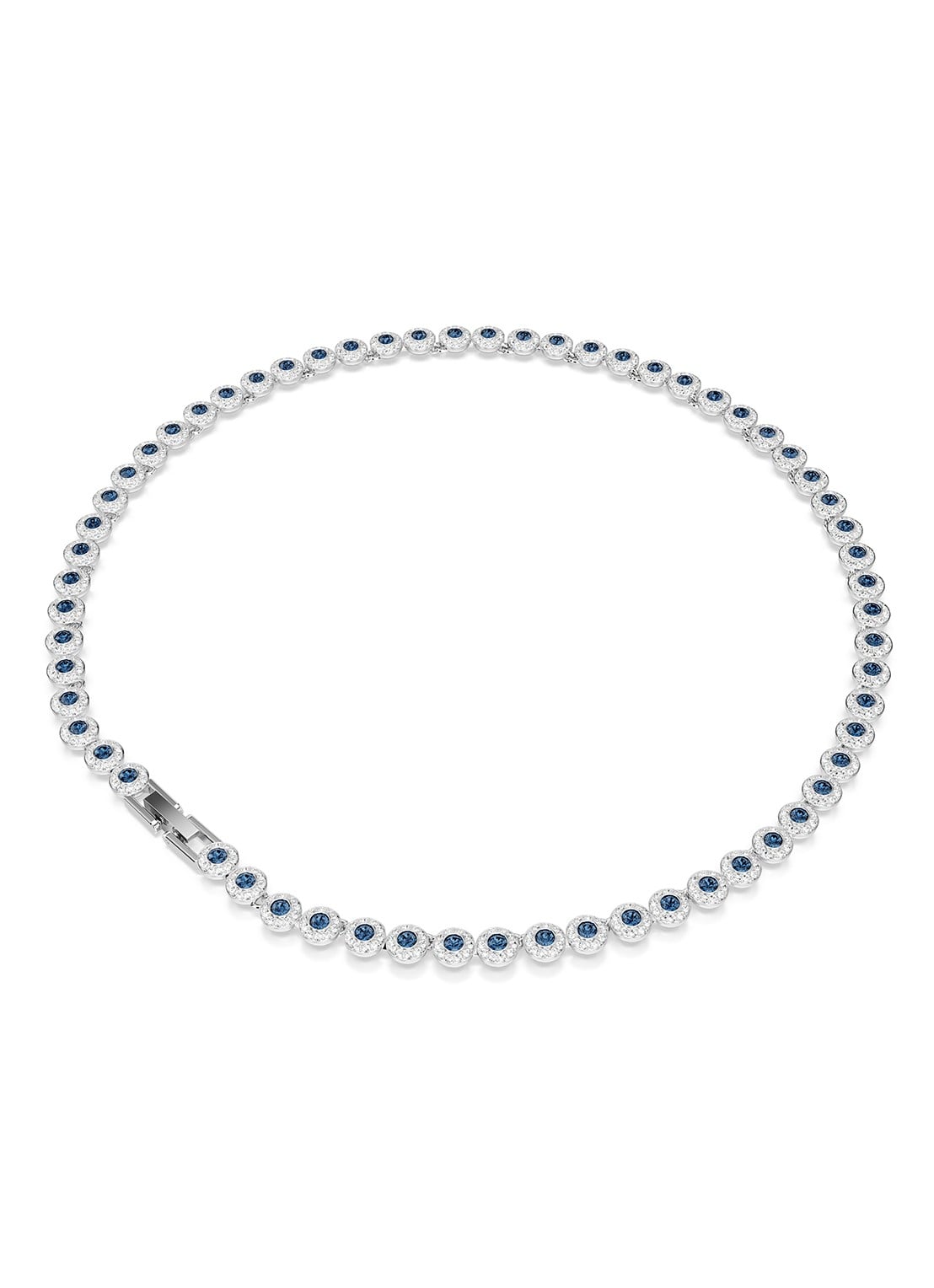 Swarovski Una ketting met kristal - detail 6 zilver