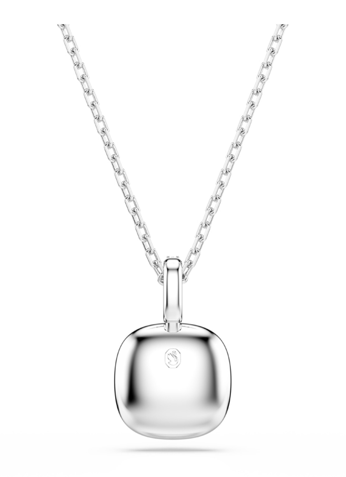Swarovski Una ketting met kristal - detail 5 zilver