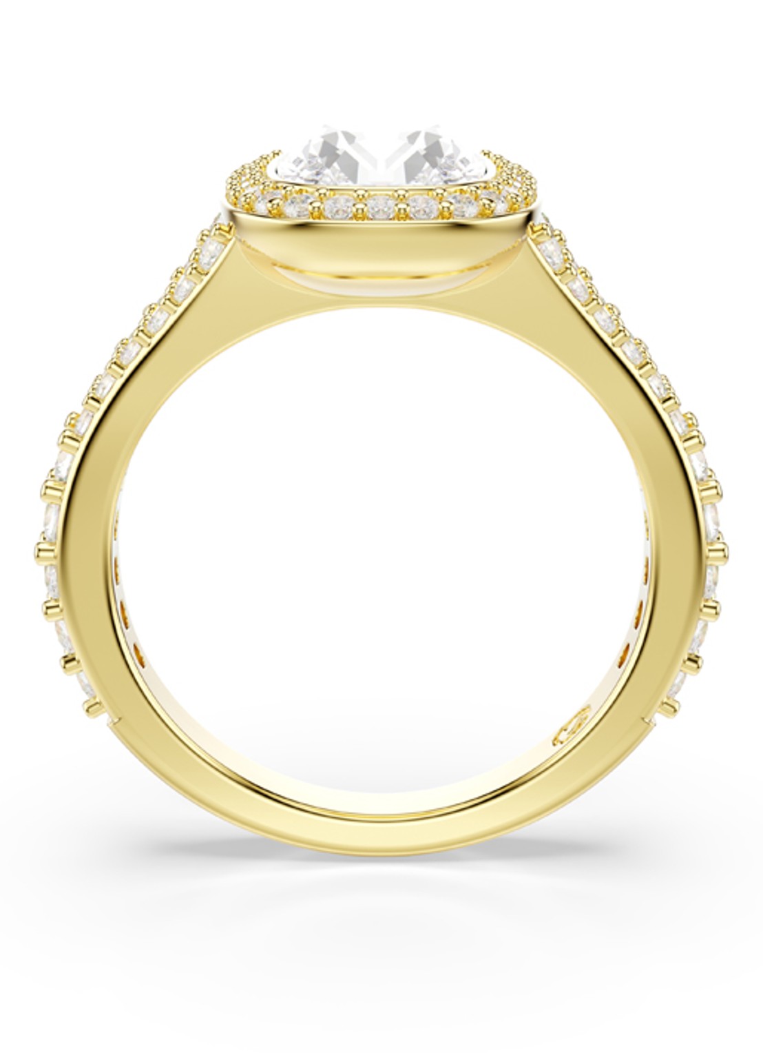 Swarovski Una ring verguld 50 - detail 2 goud
