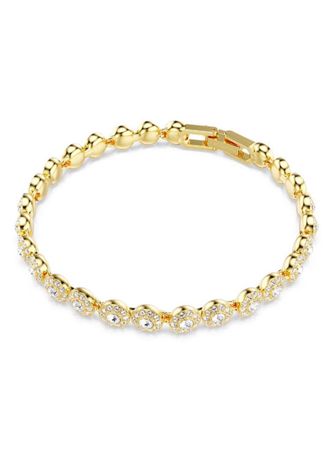 Swarovski Una set van ketting en armband verguld  - detail 4 goud