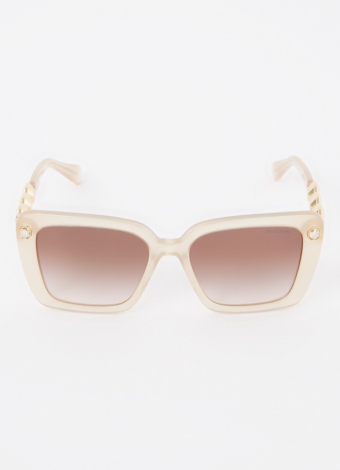 Swarovski Wayfarer zonnebril SK6032 - detail 3 beige