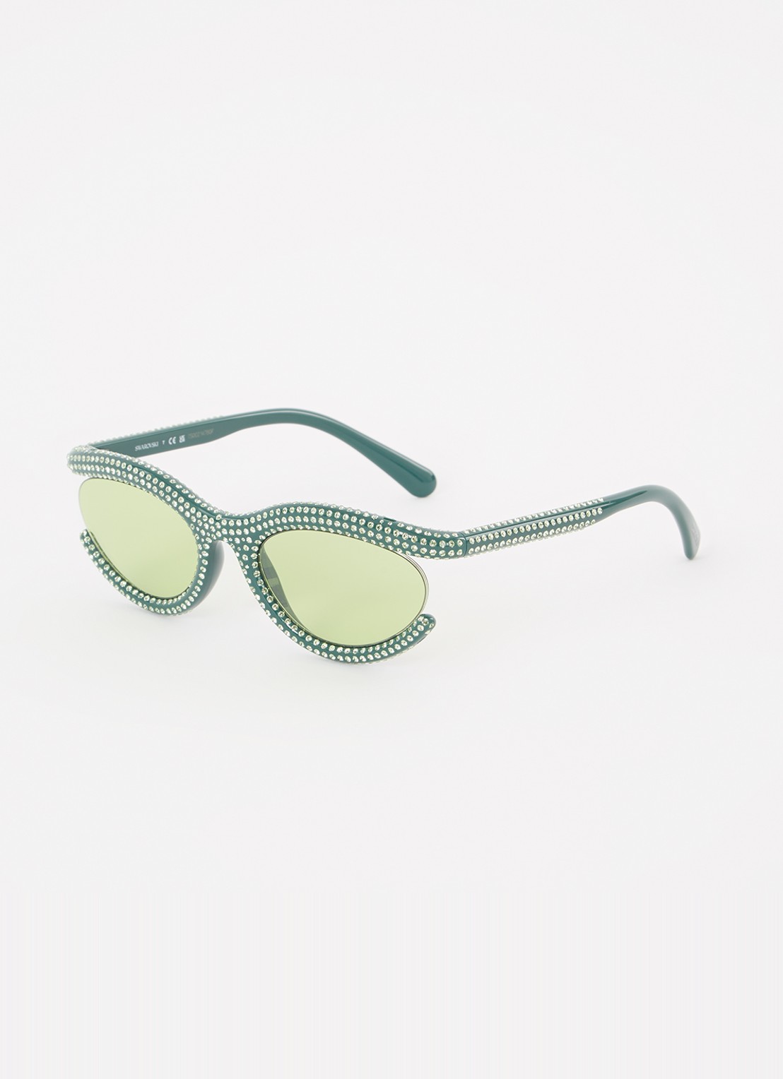 Swarovski Zonnebril SK6006 - voorkant donkergroen