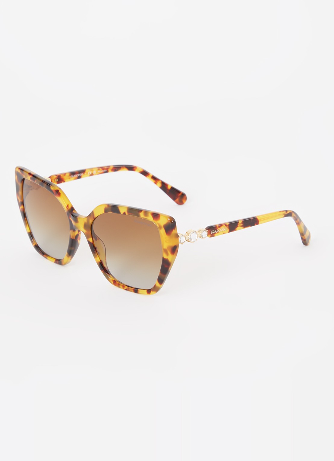 Swarovski Zonnebril SK6016 - voorkant 4 okergeel