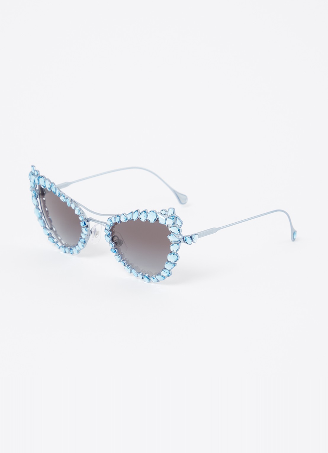 Swarovski Zonnebril SK7011  - voorkant lichtblauw
