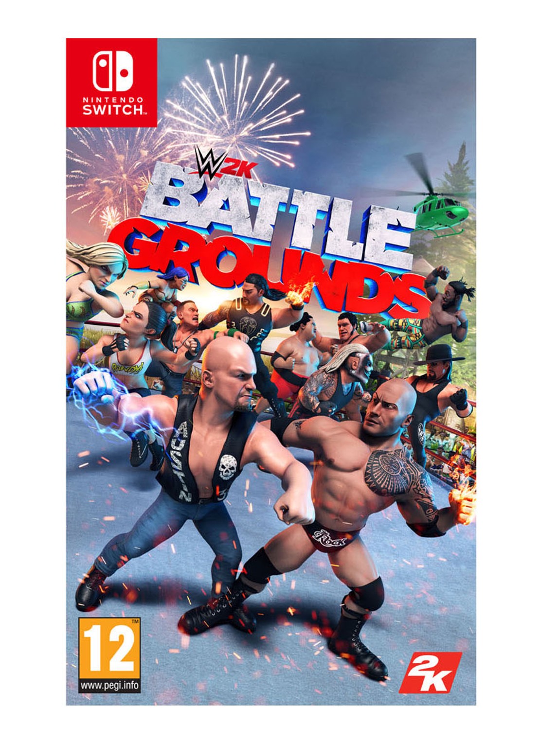 Take-Two WWE 2K Battlegrounds Game - Nintendo Switch - voorkant 6 undefined