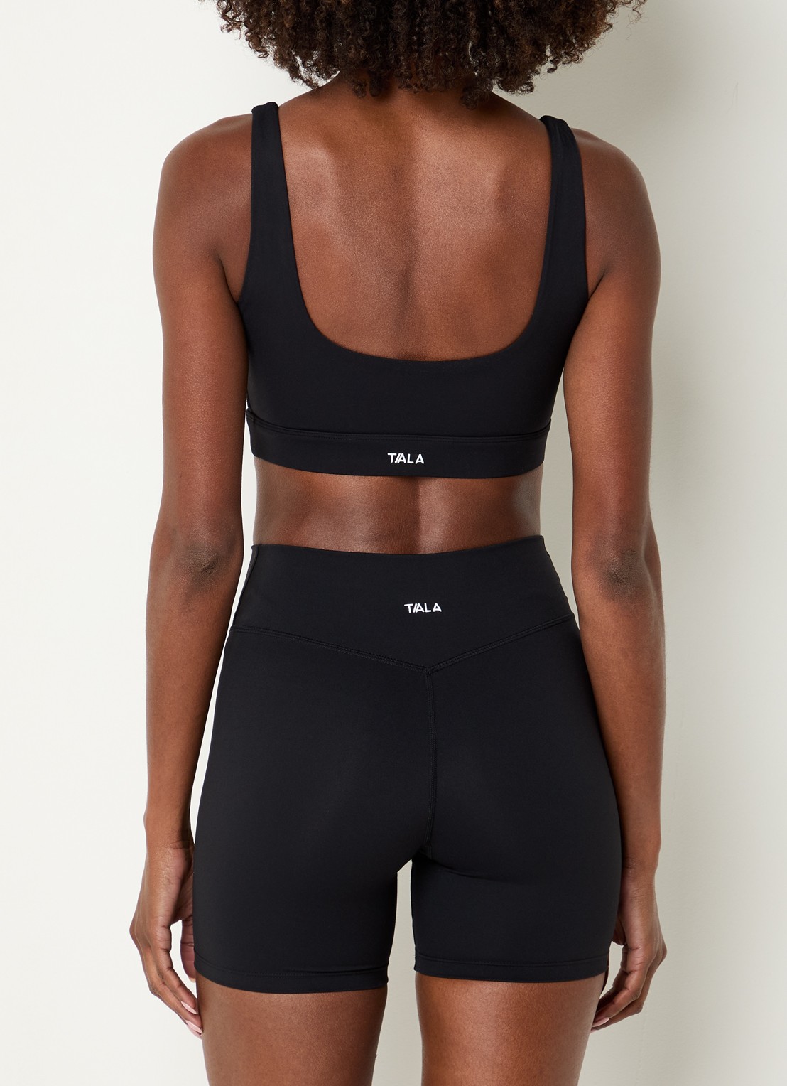 TALA DayFlex sport bh met light support - achterkant 3 zwart