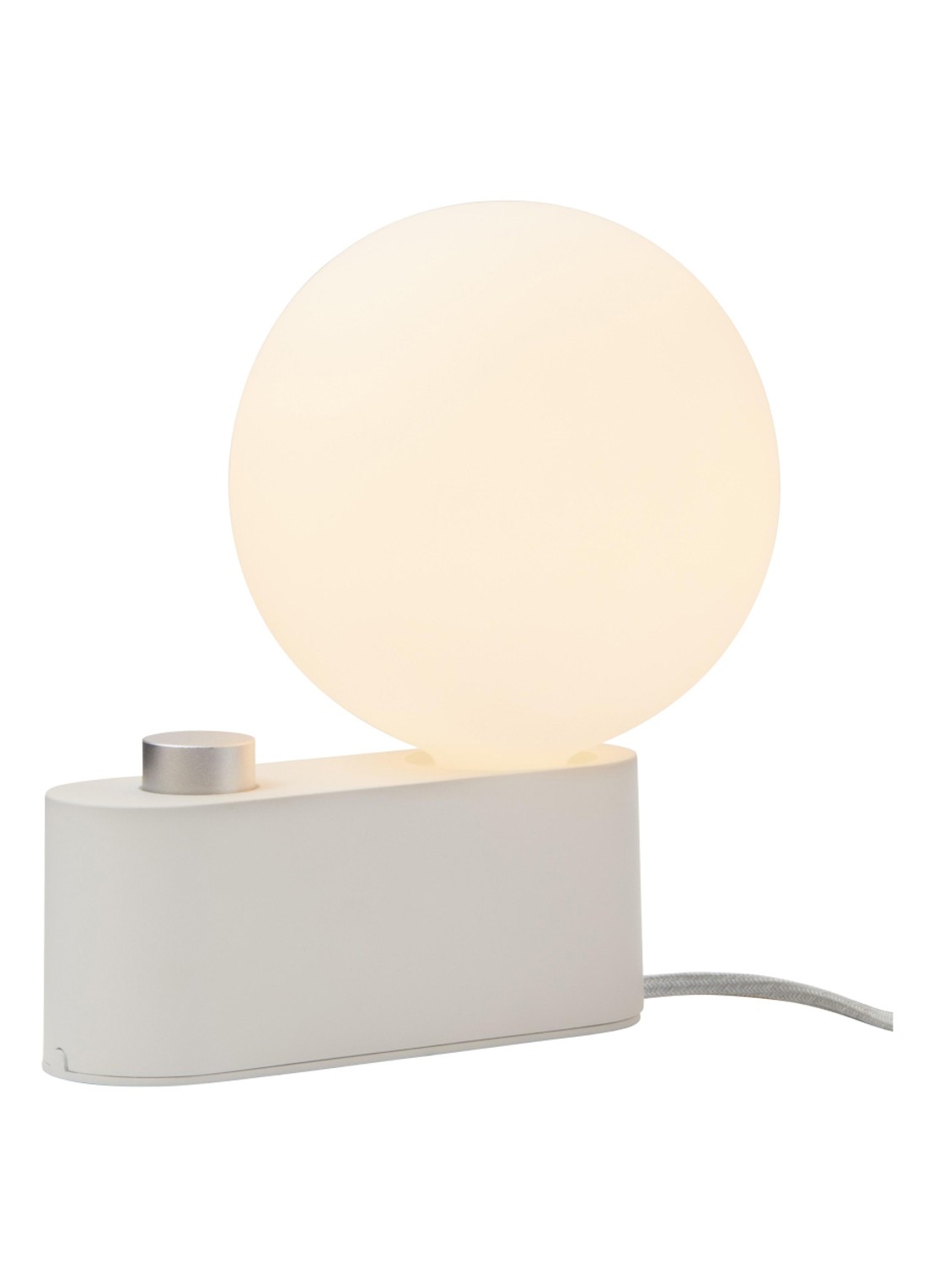 Tala LED Alumina tafellamp 25 cm - voorkant lichtgrijs