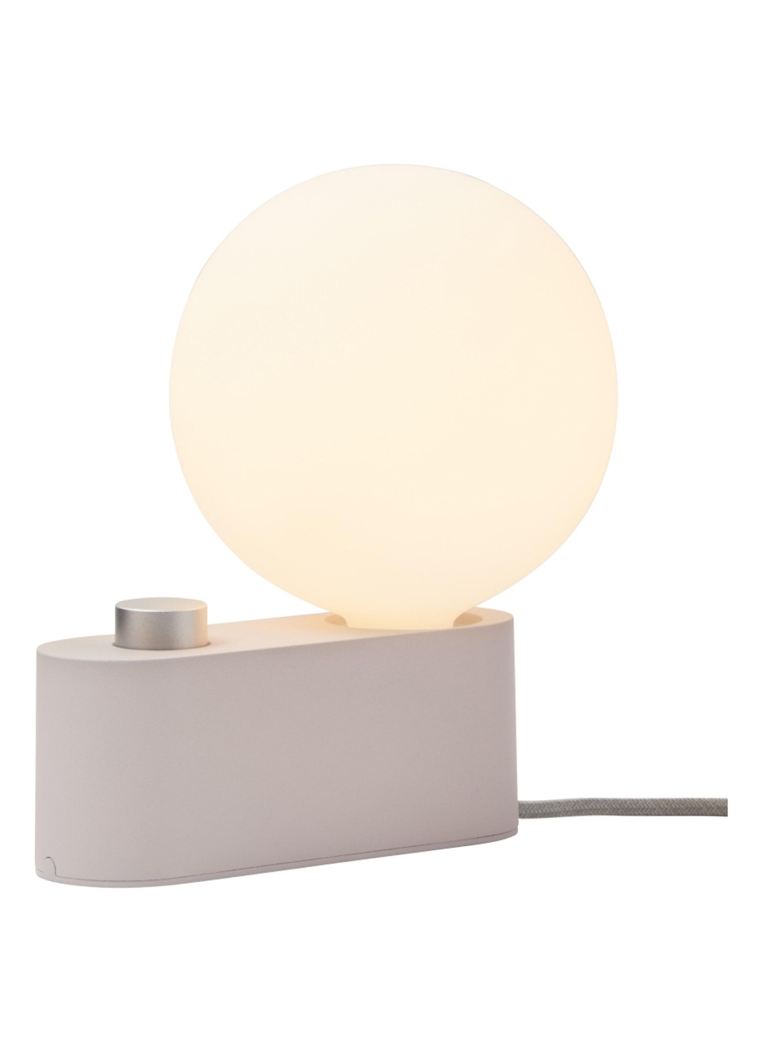 Tala LED Alumina tafellamp 25 cm - voorkant beige