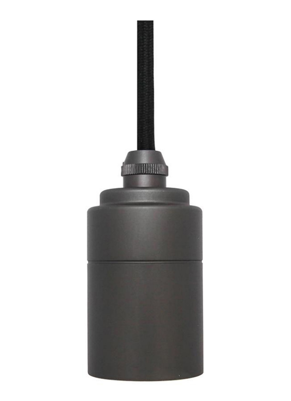 Tala LED E27 hanglamp Ø5 cm - voorkant antraciet