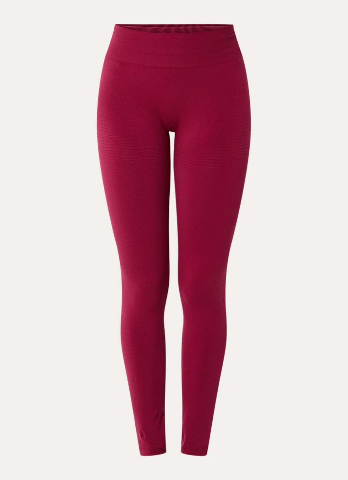 TALA Sculpt Seamless high waist skinny fit trainingslegging - voorkant kersenrood