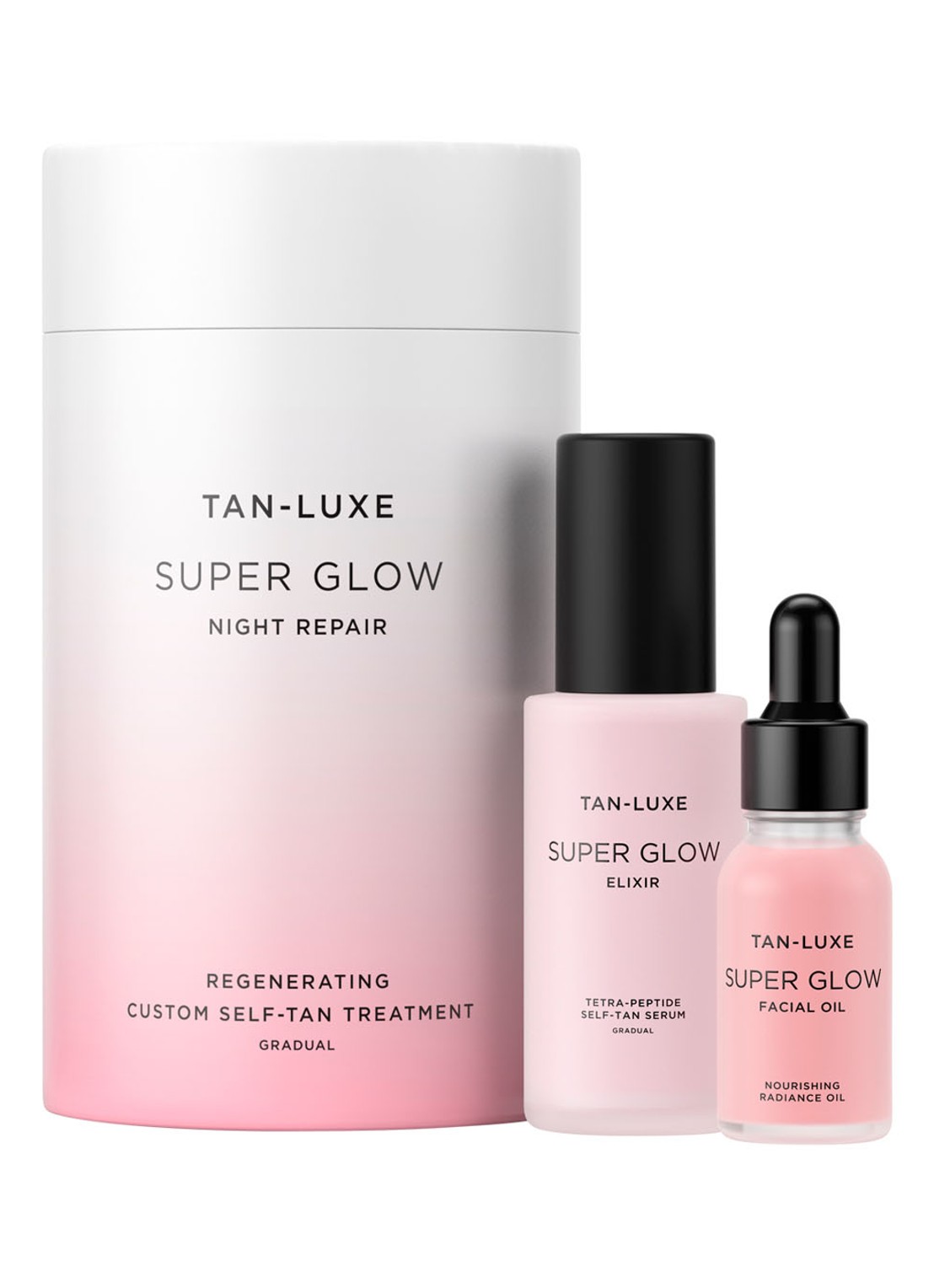 Tan-Luxe Super Glow Night Repair Set - verzorgingsset - voorkant undefined