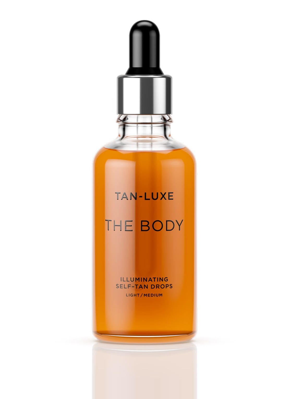 Tan-Luxe The Body Illuminating Self-Tan Drops - zelfbruiner - voorkant 2 light/medium