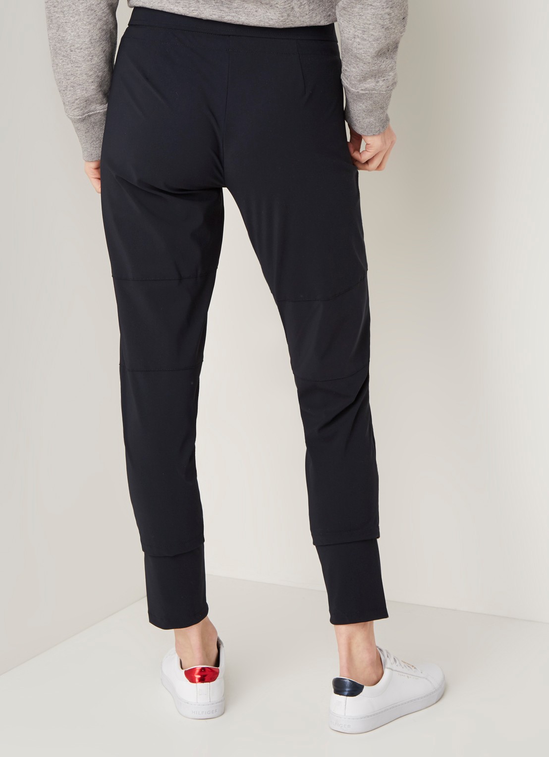 Tapered fit track pants met drawstring - achterkant 4 undefined