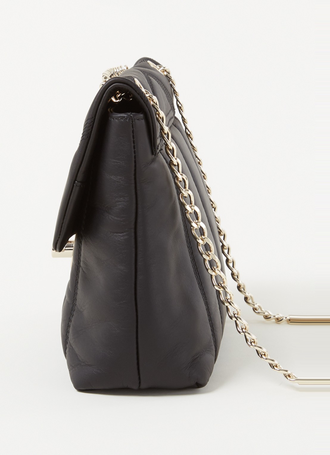 Ted Baker Ayalina schoudertas van quilted leer - detail 3 zwart