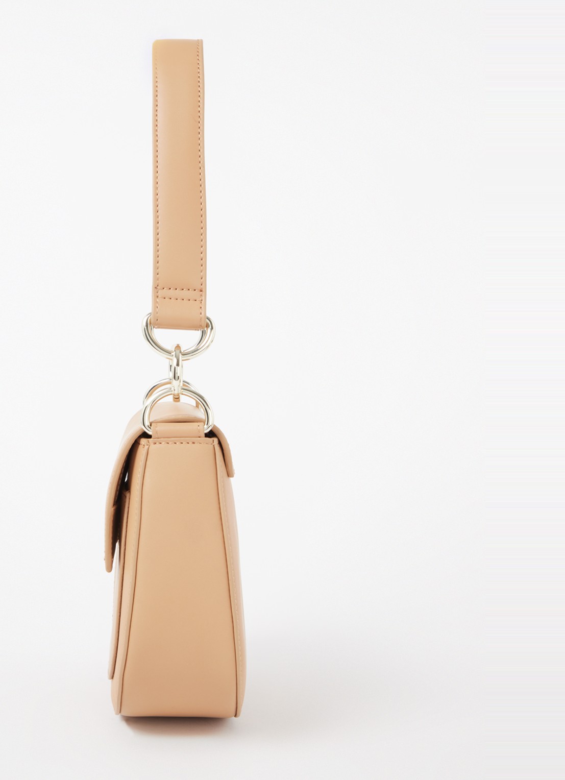 Ted Baker Darcell crossbodytas van leer  - detail 2 camel