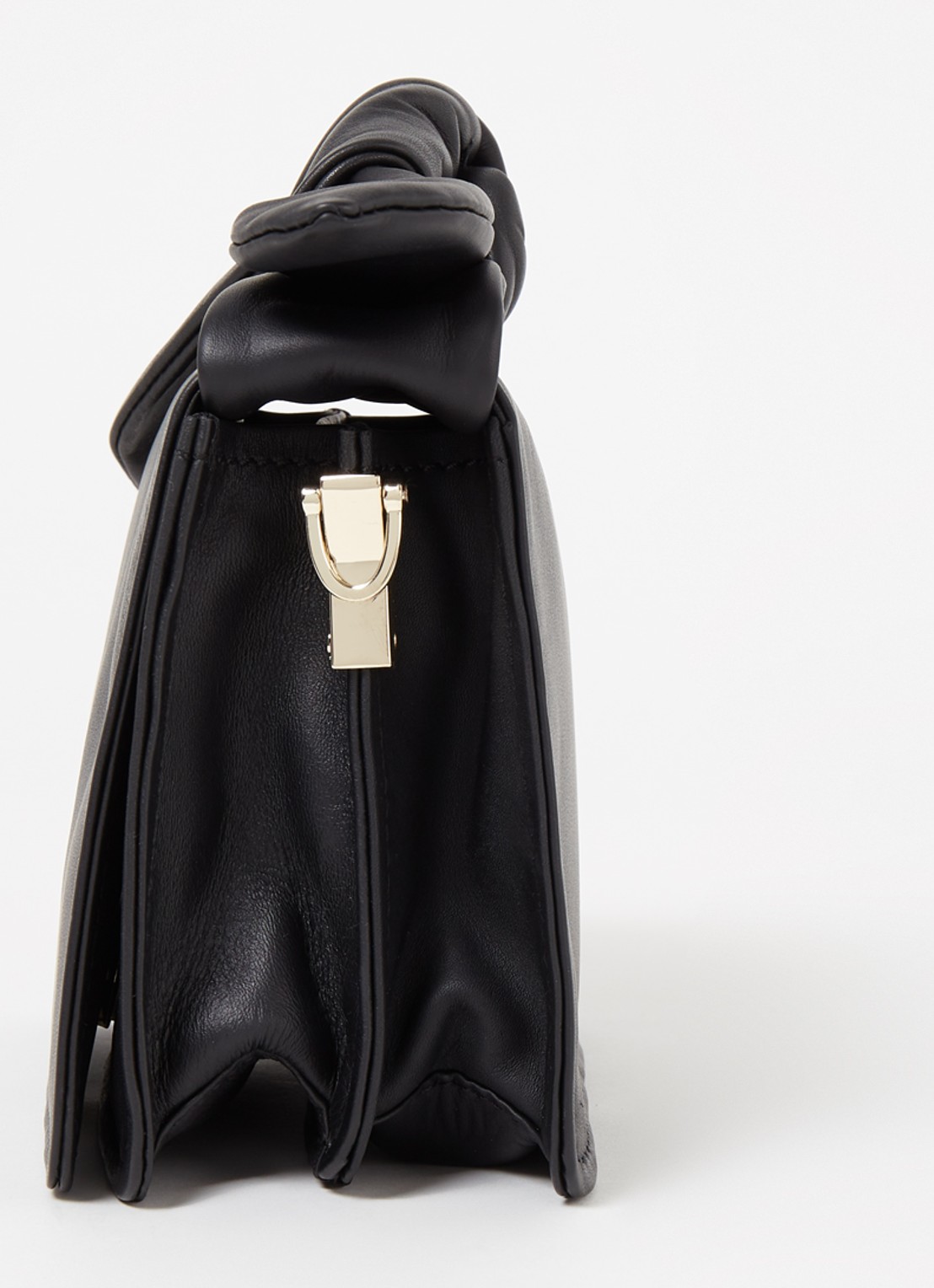 Ted Baker Niyah Mini handtas van leer - detail 3 zwart
