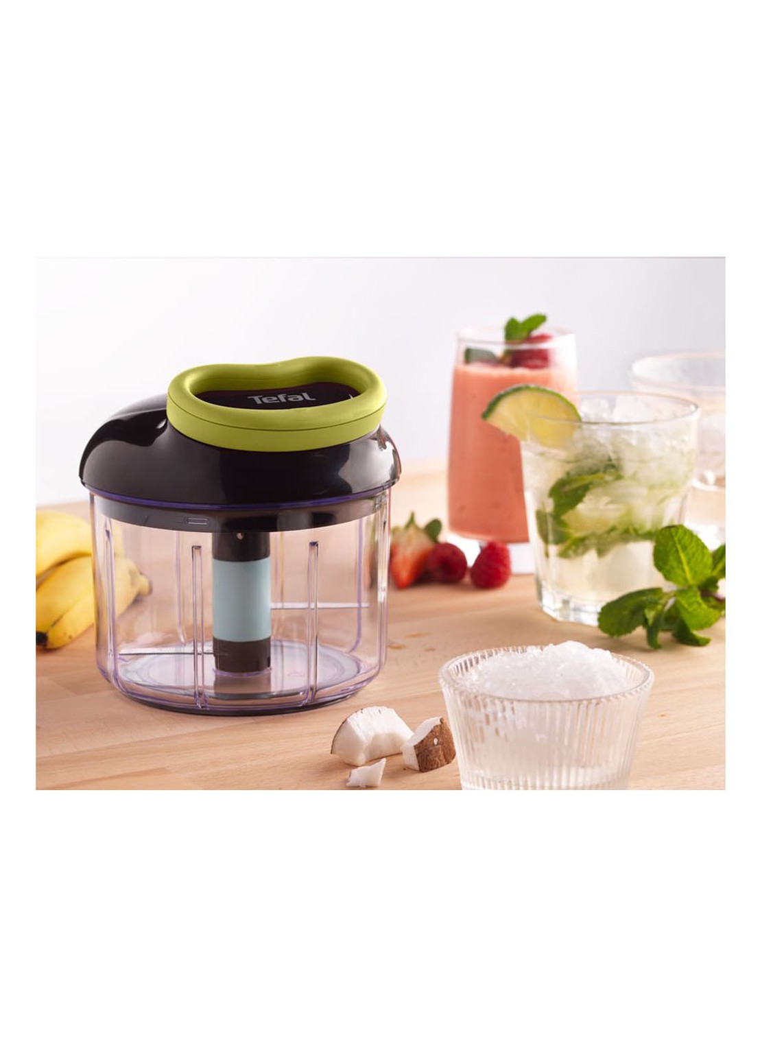Tefal 5 Second Chopper hakmolen 900 ml K1321044 + 4 accessoires - detail 3 transparant