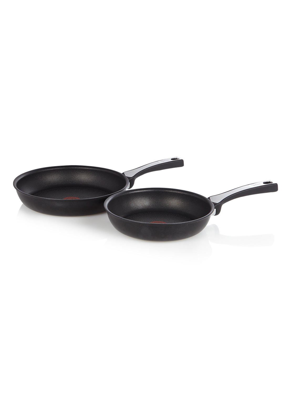 Tefal Expertise koekenpan set van 2 - voorkant zwart