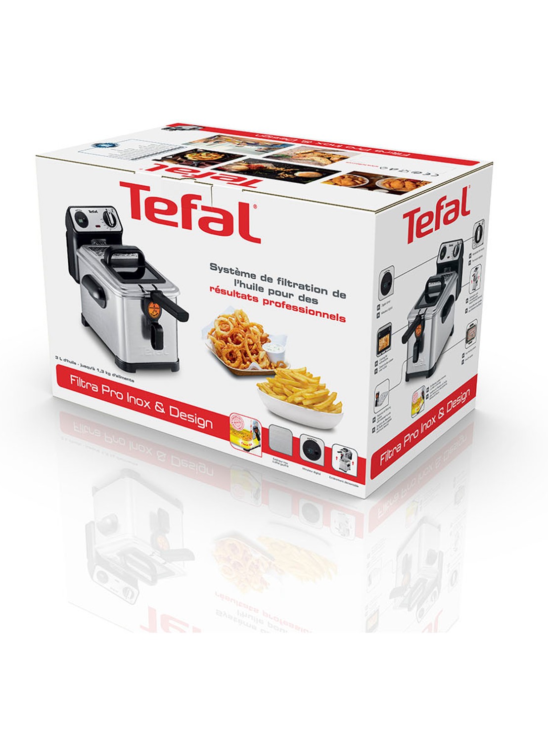 Tefal Filtra Pro Inox & Design friteuse FR511170 - detail 2 zilver