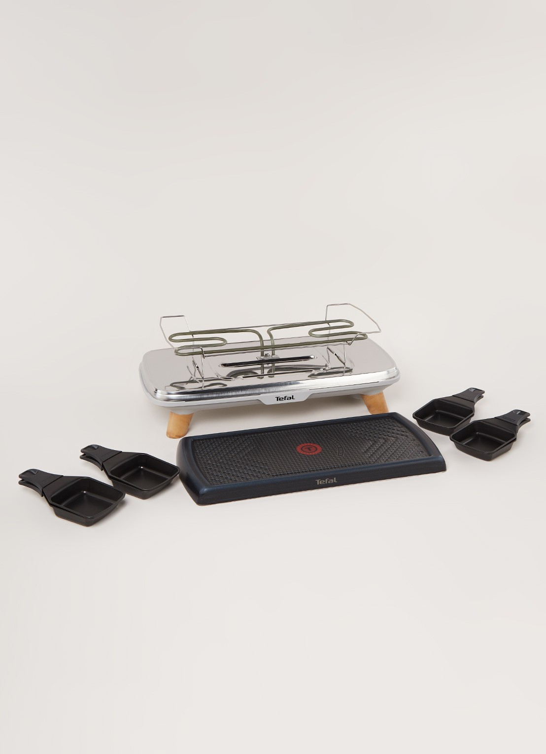 Tefal Tefal Raclette Gourmet 3-In-1 Re610D - detail 3 zilver