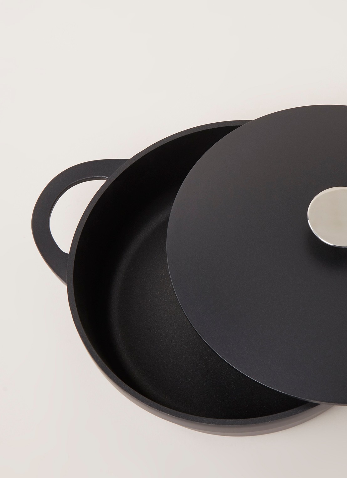 Tefal Trattoria hapjespan 28 cm - detail zwart