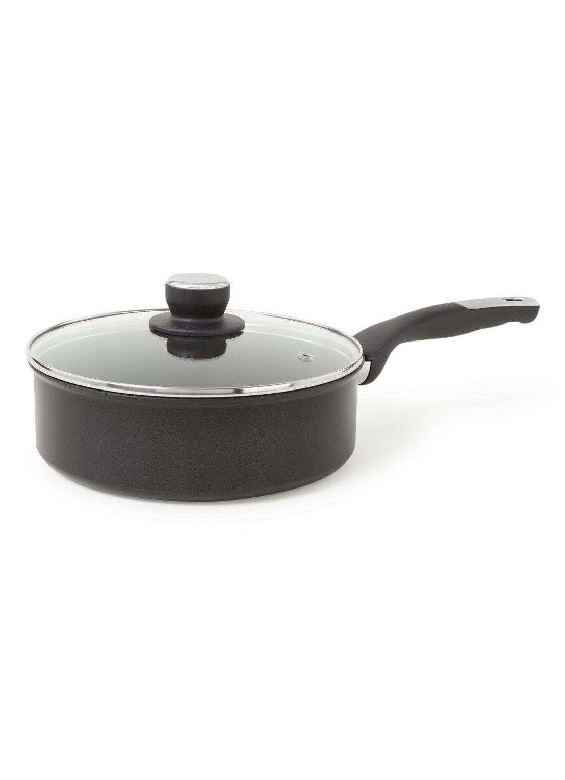 Tefal Unlimited hapjespan Ø24 cm - voorkant zwart