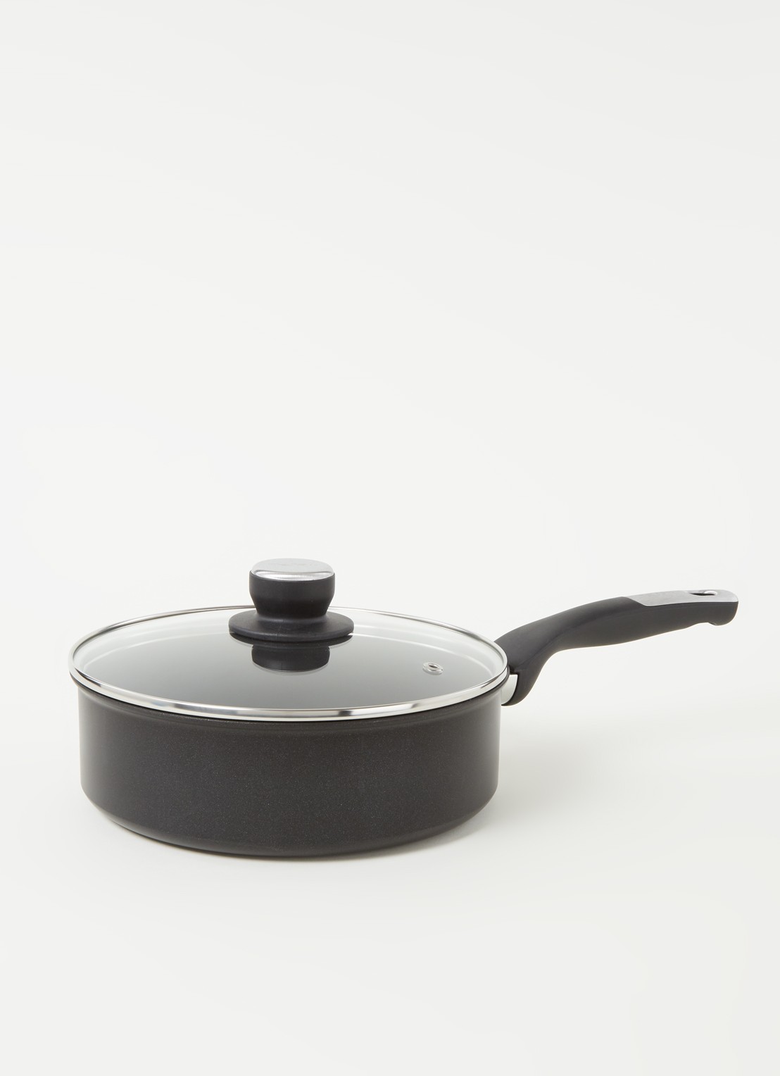 Tefal Unlimited hapjespan Ø24 cm - voorkant 2 zwart