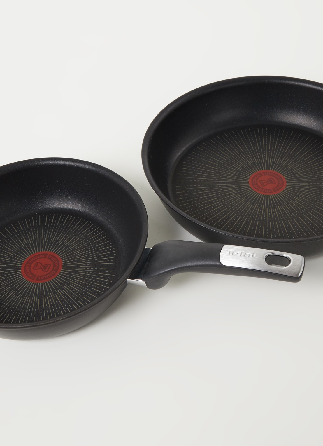 Tefal Unlimited pannenset 2-delig - detail 3 zwart