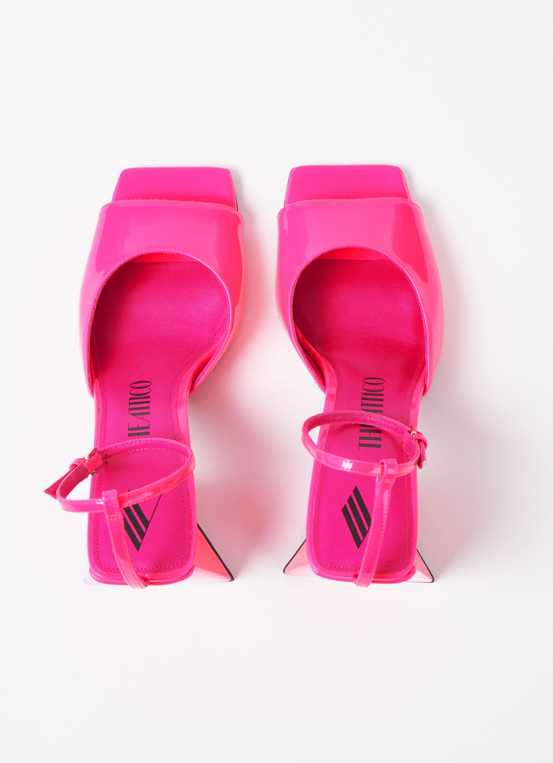 The Attico Piper sandalette  - detail 4 neonroze