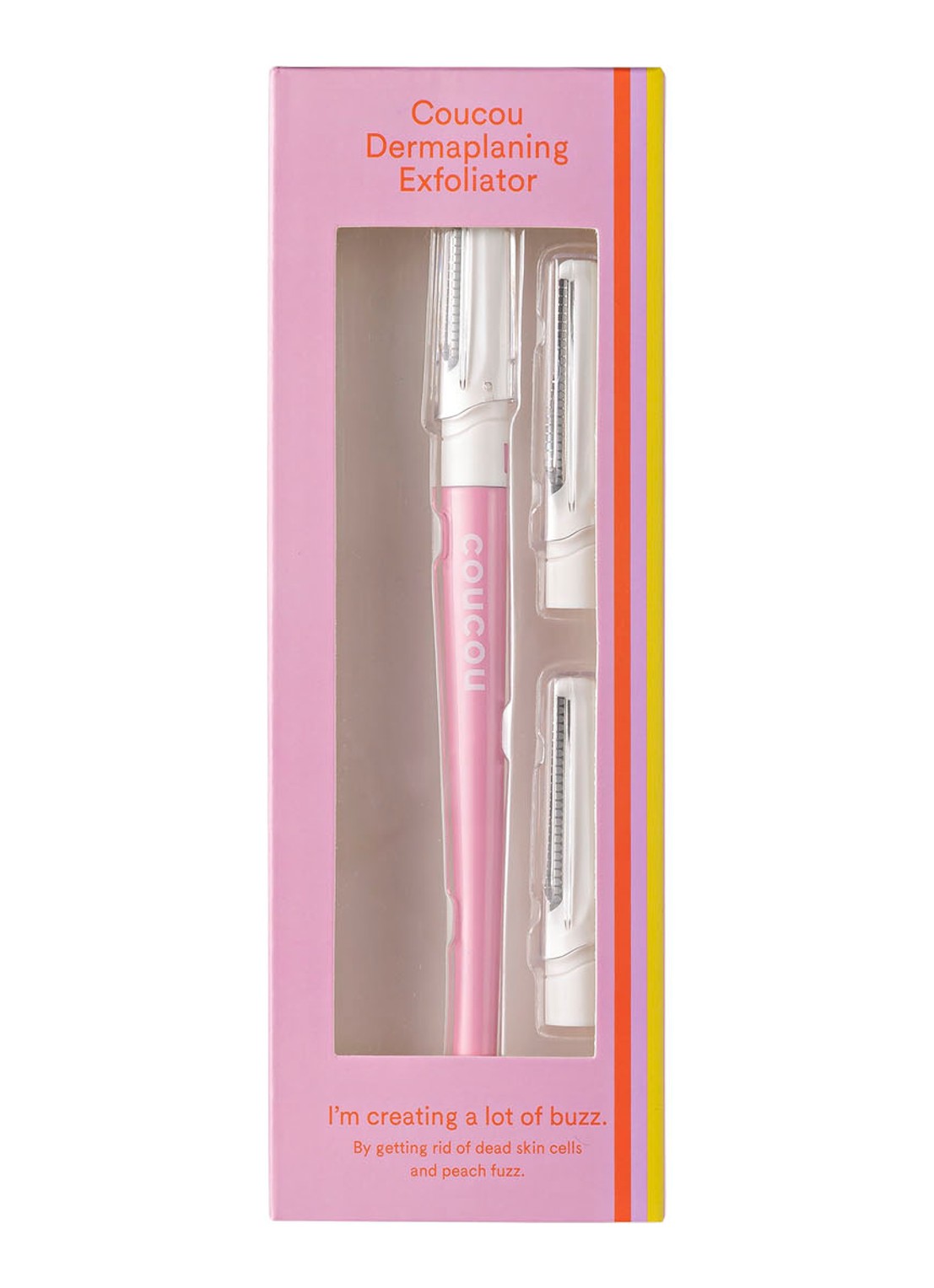 The Coucou Club Coucou Dermaplaning Exfoliator - exfoliërende beautytool  - voorkant 2 undefined